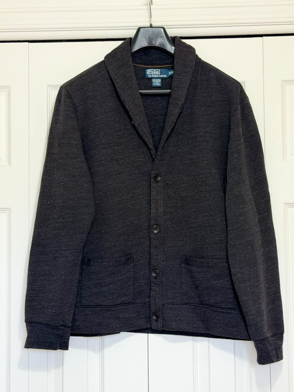 Polo Ralph Lauren Luxury Jersey Shawl Collar Cardigan